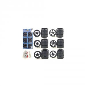 Generic 2004B Brand New 118 Scale Wheels And Tires Multipack Set Of 24