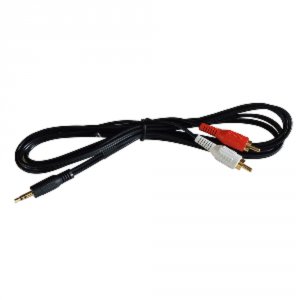 Fusion 010-12753-20 Ms-cbrca3.5 Input Cable - 1 Male (3.5 Mm) To 2 Mal