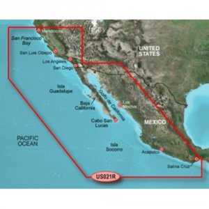 Garmin 010-C0722-20 Bluechartreg; G3 Hd - Hxus021r - California - Mexi