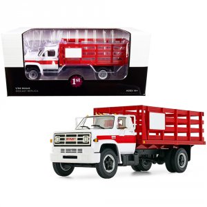 First 10-4220 Brand New 134 Scale Diecast Model Of Gmc 6500 Stake Truc