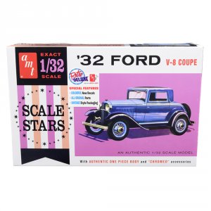 Amt AMT1181 Brand New 132 Scale Plastic Model Kit Of 1932 Ford V-8 Cou