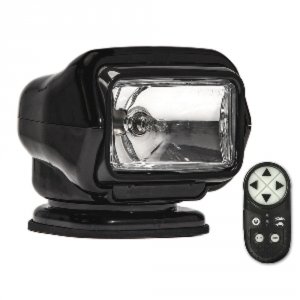 Golight 3051ST Stryker St Series Permanent Mount Black Halogen With Wi