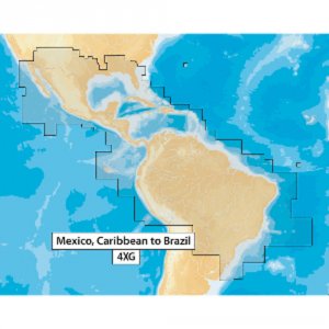 Navionics MSD/NAV+4XG + Msdnav+4xg + Chart - Mexico, Caribbean To Braz