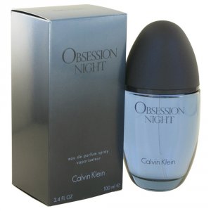 Calvin 424349 Obsession Night By  Eau De Parfum Spray 3.4 Oz For Women