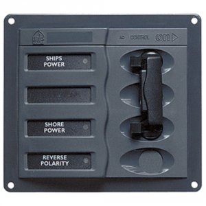 Bep 900-ACCH Ac Circuit Breaker Panel Without Meters, 2dp Ac230v Stain