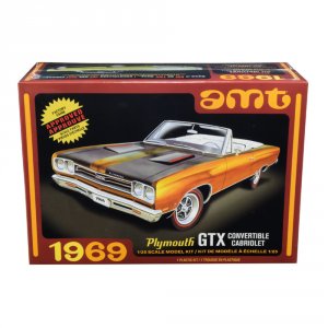 Amt AMT1137M Brand New 125 Scale Plastic Model Kit Of 1969 Plymouth Gt