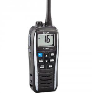 Icom M25 71 M25 Floating Handheld Vhf Marine Radio - Pearl Whitefloat'