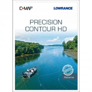 Lowrance M-NA-Y334-MS C-map Precisin Contour Hd For Alabamathe C-map P