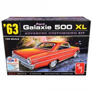 Amt AMT1186 Brand New 125 Scale Plastic Model Kit Of 1963 Ford Galaxie