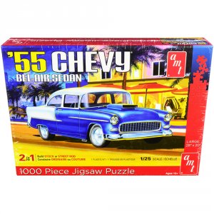 Amt AWAC009-BELAIR Brand New Jigsaw Puzzle 1955 Chevrolet Bel Air Seda