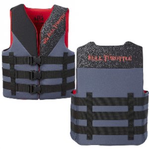 Full 142000-700-050-19 Adult Rapid Dry Pfd - Lxl - Redblackfeatures:du