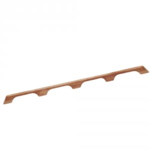 Whitecap 60106 Teak Handrail - 4 Loops - 43