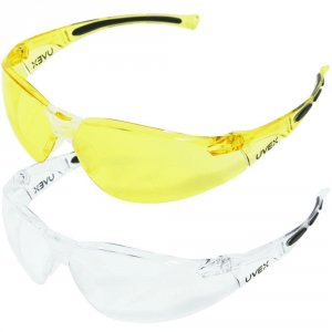 Howard R-01709 The  Hl800 Multi-pack Clear And Amber Eyewear Includes 