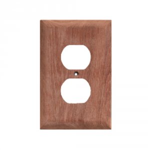 Whitecap 60170 Teak Outlet Coverreceptacle Plate