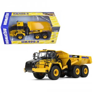 First 50-3347 Brand New 150 Scale Diecast Model Of Komatsu Hm400-5 Art