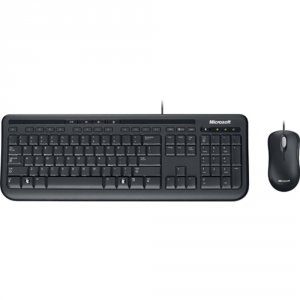 Microsoft APB-00003 This Desktop Set Combines A Spill-resistant Keyboa