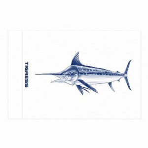 Tigress 88421 White Marlin Release Flag - 12