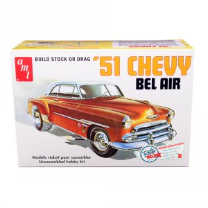 Amt AMT862 Brand New 125 Scale Plastic Model Kit Of 1951 Chevrolet Bel