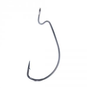 Mustad 38105NP-BN-2/0-5U The  Ultra-lock 1x Soft Plastics Offset Hook 