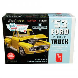 Amt AMT882 Brand New 125 Scale Plastic Model Kit Of 1953 Ford Pickup T