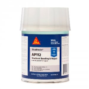 Sika 611395 Biresinreg; Ap112 + Bpo Cream Hardener - White - Quart