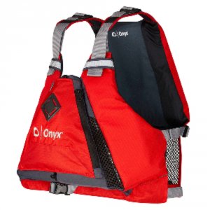 Onyx 122400-100-040-21 Onyx Movevent Torsion Vest - Red - Mediumlarge