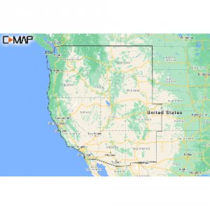 C-map M-NA-Y211-MS M-na-y211-ms Us Lakes West Revealtrade; Inland Char