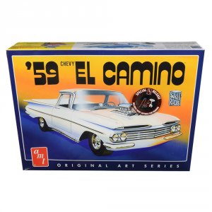 Amt AMT1058 Brand New 125 Scale Plastic Model Kit Of 1959 Chevrolet El