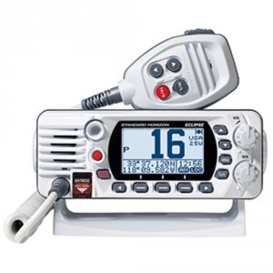 Standard GX1400GW Gx1400g Fixed Mount Vhf With Gps - White