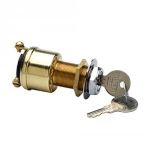 Cole M-489-BP 2 Position Brass Ignition Switch