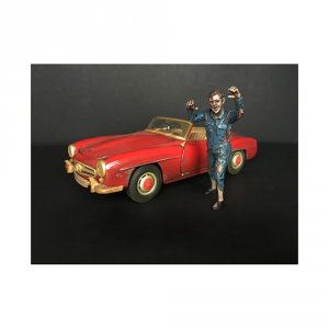 American 38298 Brand New 124 Scale Of Zombie Mechanic Figurine Ii For 