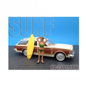 American 23911 Brand New 124 Scale Of Surfer Jodi Figurine For 124 Sca