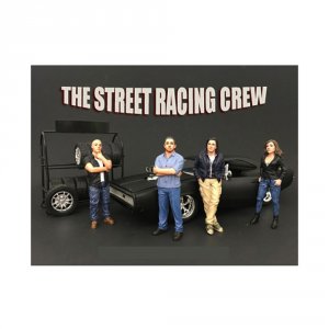 American 77481-77482-77483-77484 Brand New 124 Scale Of The Street Rac