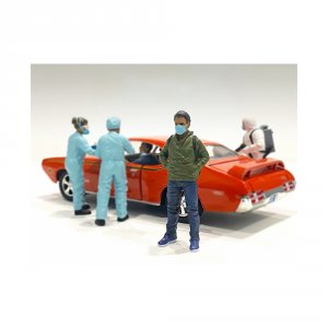 American 76371 Brand New 124 Scale Of Hazmat Crew Figurine V For 124 S