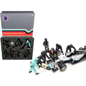 American 76551 Brand New 118 Scale Models Of Formula One F1 Pit Crew 7