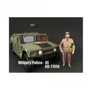 American 77416 Brand New Wwii Military Police Figure Iii For 1:18 Scal