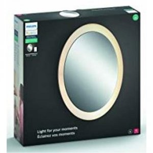 10vox 3435831U7 Philips  240 V Hue White Ambiance Adore Wall Mirror