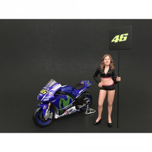 American 77437 Paddock Girl Figure For 1:18 Scale Models By .pa