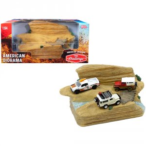 American 38431 Brand New 164 Scale Replica Of Trail Challenge Resin Di