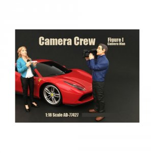 American 77427 Brand New 118 Scale Of Camera Man Figurine I Camera Cre