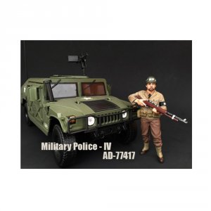 American 77417 Brand New Wwii Military Police Figure Iv For 1:18 Scale