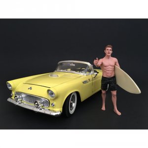 American 77442 Brand New 118 Scale Of Surfer Jay Figurine For 118 Scal