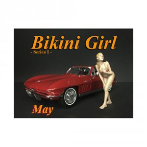 American 38269 May Bikini Calendar Girl Figure For 1:24 Scale Models B