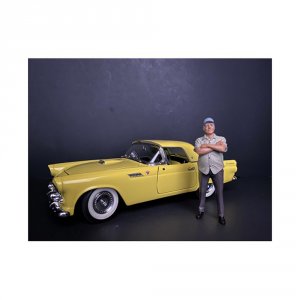 American 38210 Brand New 118 Scale Of Weekend Car Show Figurine Ii For