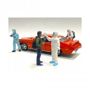 American 76272 Brand New 118 Scale Of Hazmat Crew Figurine Vi For 118 