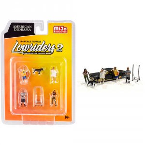 American 76461 Brand New 164 Scale Diecast Models Of Lowriders 2 6 Pie