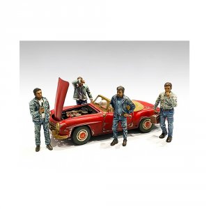 American 76359-76360-76361-76362 Brand New 124 Scale Of Auto Mechanics