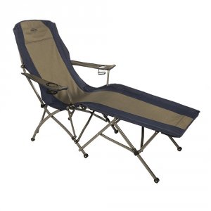 Kamp-rite FL145 Relax In Comfort In The Folding, Soft-arm  Lounge Chai