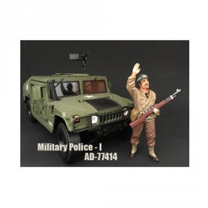 American 77414 Brand New Wwii Military Police Figure I For 1:18 Scale 