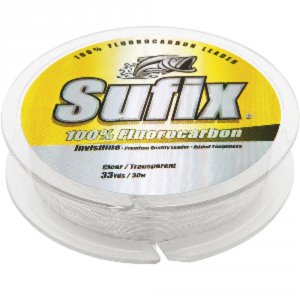 Sufix 683-080 100% Fluorocarbon Invisilinetrade; Leader - 80lb - 33yds